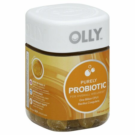 OLLY Pure Probiotic 50Ea Tropical Mango 176095